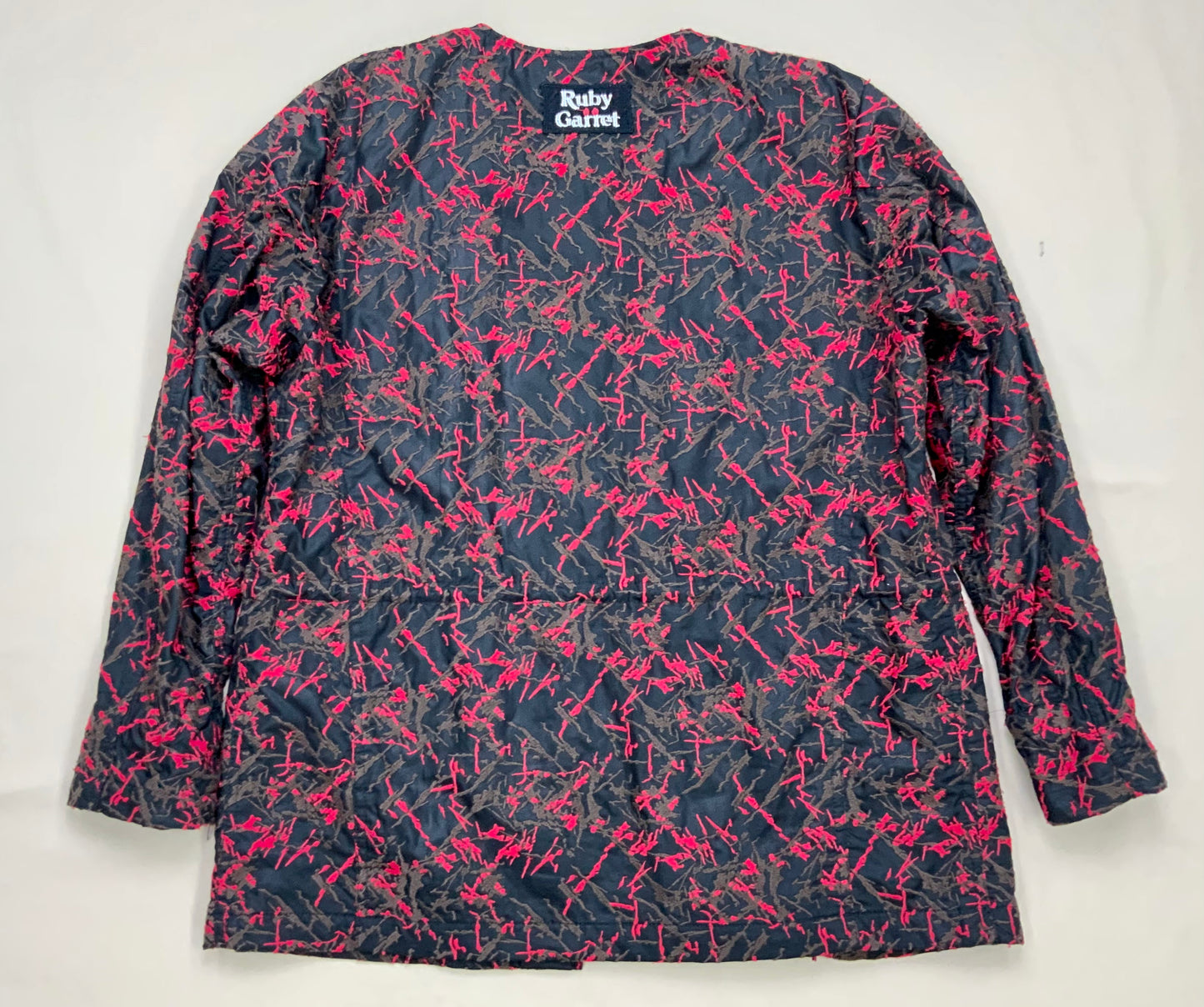 neon print no collar jacket　[ネオプリントノーカラージャケット]　RG01 FJ01